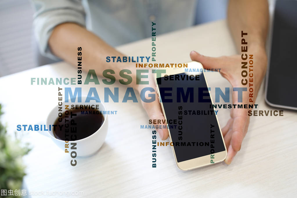 虚拟屏幕上的资产管理 创新经营理念与词云解析